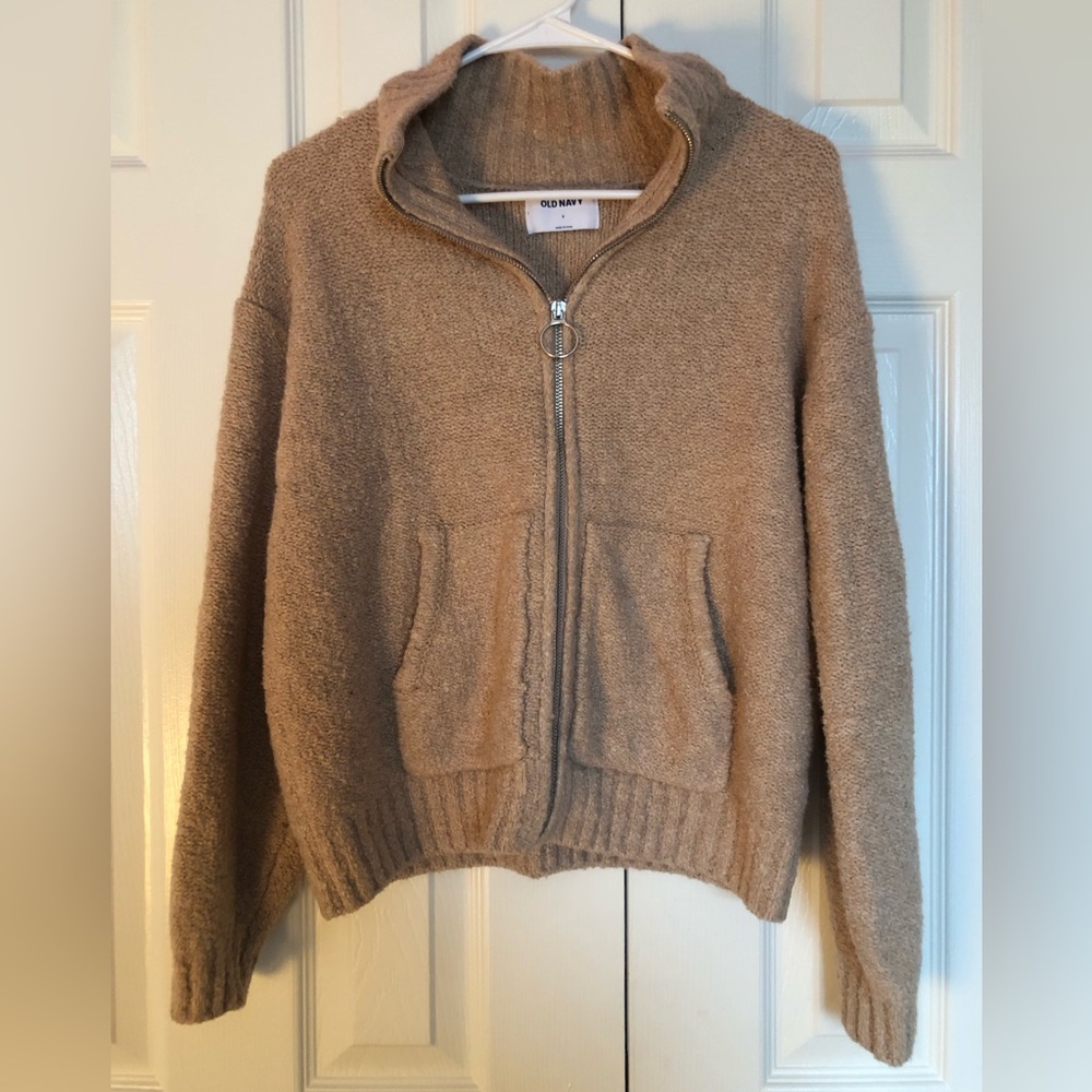 Old navy full-zip sweater pullover